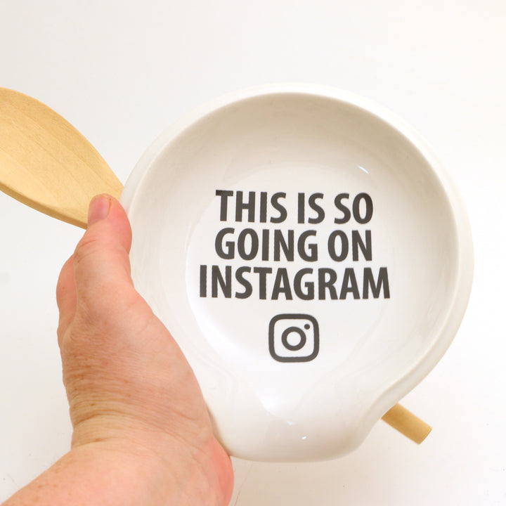 Instagram Spoon rest Funny social media gift – Shop Pandora's Box Boutique