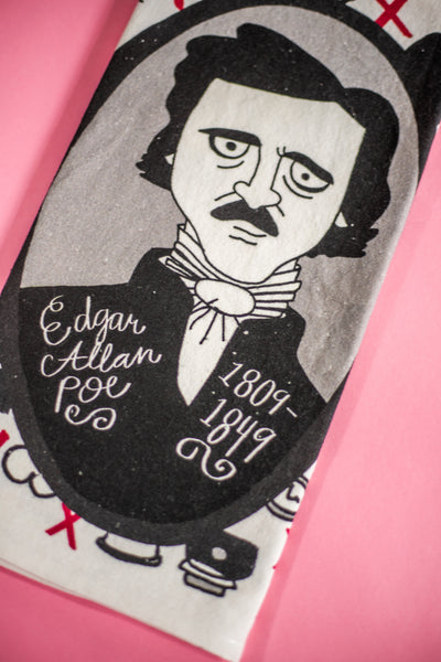 Edgar Allen Poe Dish Towel