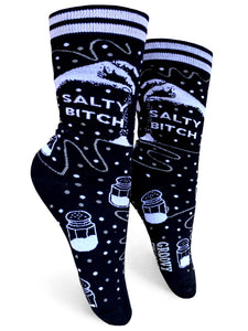 Salty Bitch  Womens Crew Socks