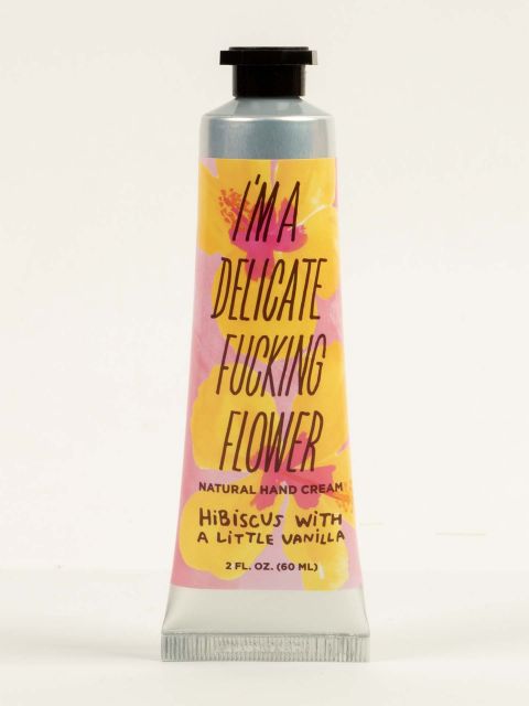 I Am Fucking Delicate Flower Natural Hand Cream Hibiscus with Vanilla