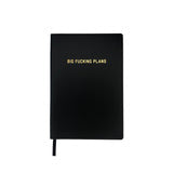 Big Fucking Plans Dotted Journal Black