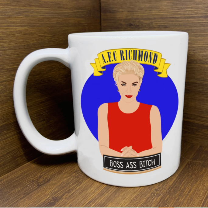 Rebecca ( Ted Lasso) Boss Bitch Mug