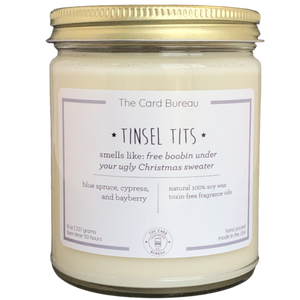 Tinsel Tits Soy Candle