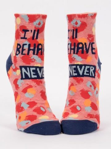 I’ll Behave Never Ankle Socks