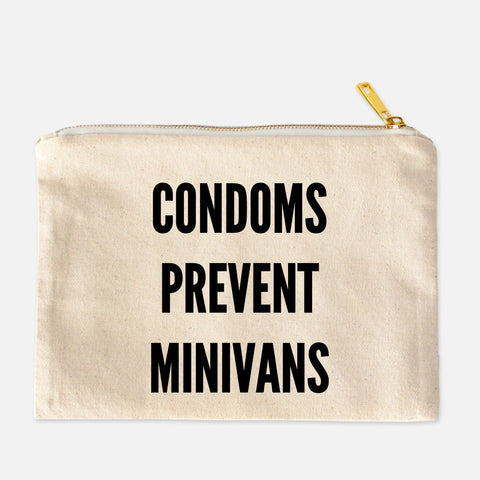 Condoms Prevent Minivans Pouch