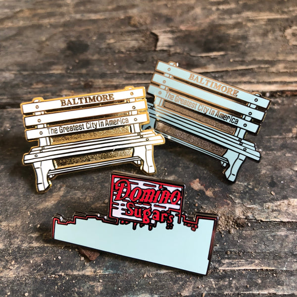 Baltimore World’s Greatest City Bench Pin