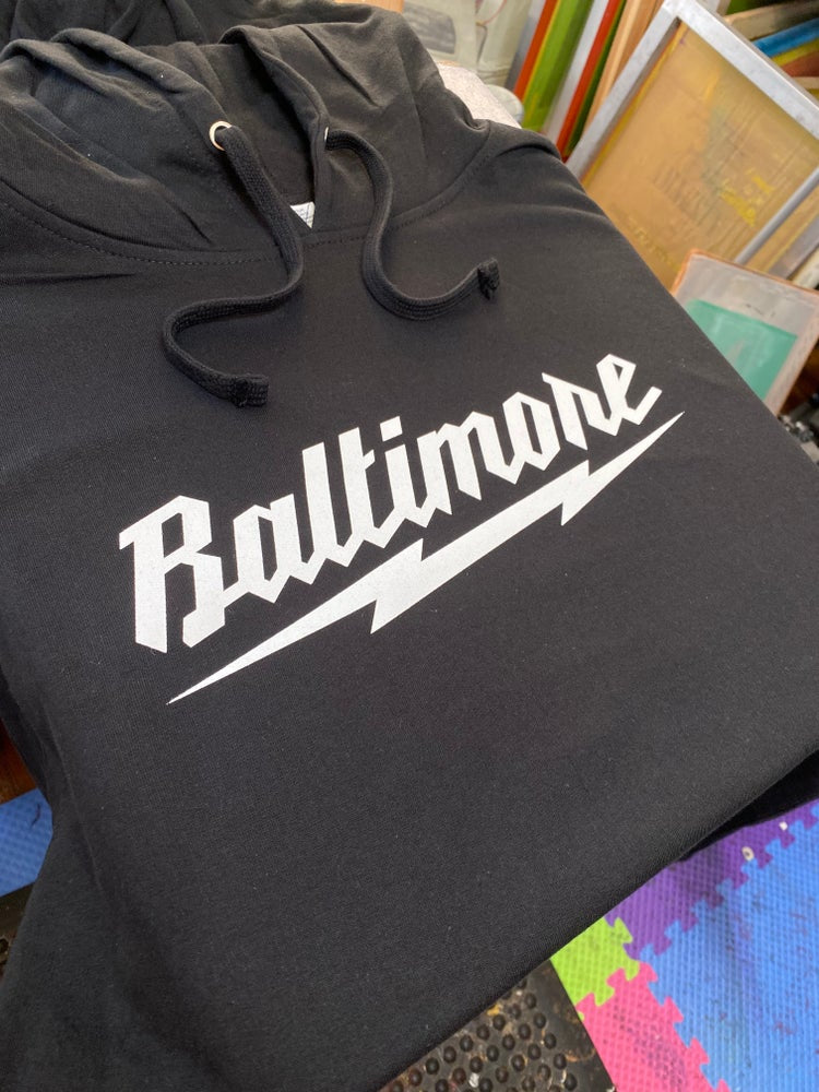 Baltimore Bolt Hoodie (Black)