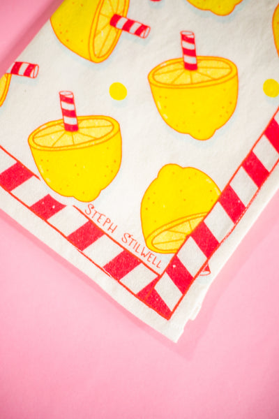 Lemon Stick Dish Towel