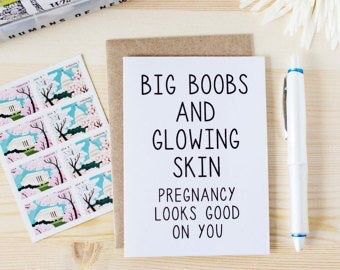 Big Boobs and Glowing Skin Card